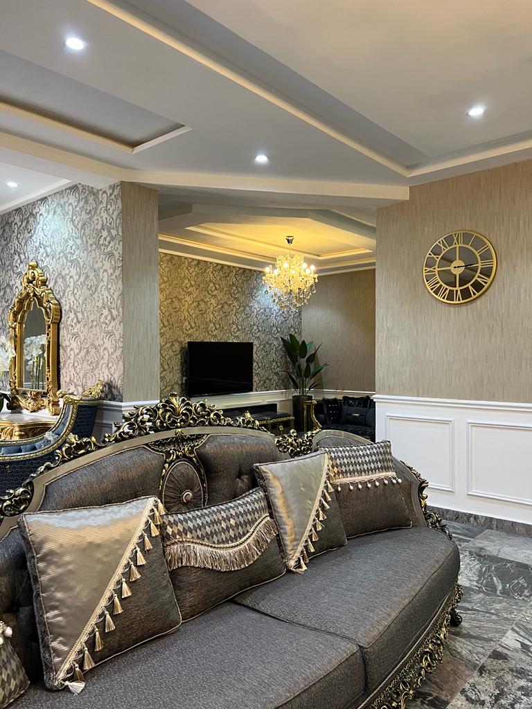 Eastern Nigerian Living room design by FNL Designs