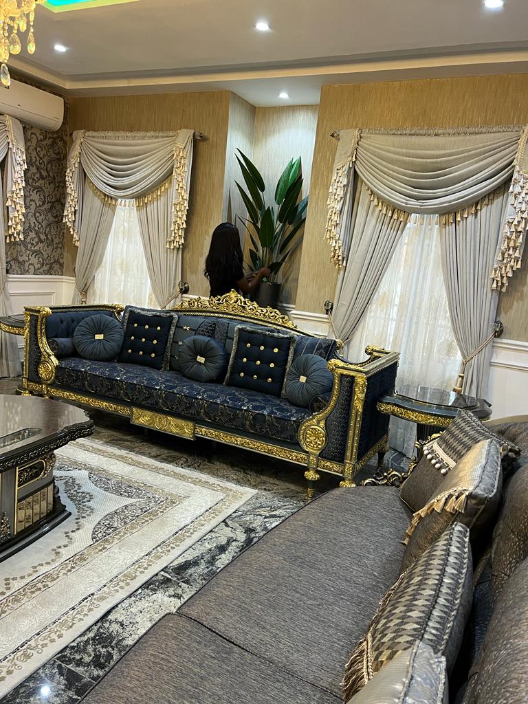 Eastern Nigerian Living room design by FNL Designs
